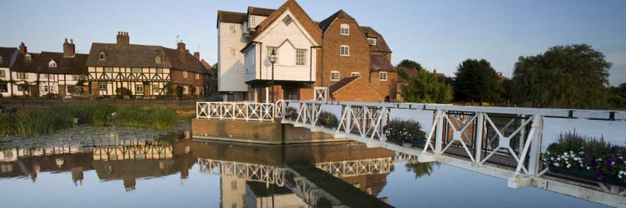 Abbey Mill on the River Avon at Tewkesbury