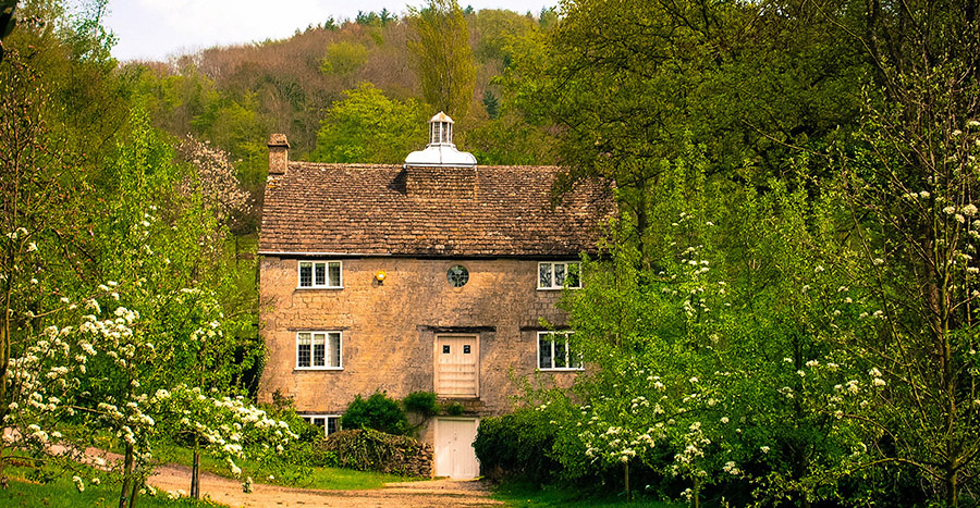 Grist Mill - one of the Owlpen Manor cottages