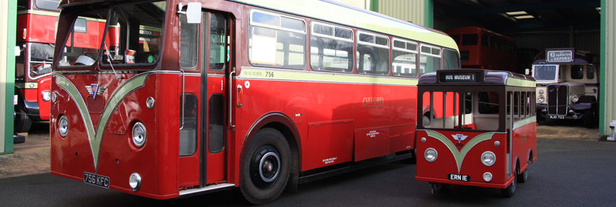 Real (and play) buses at Oxford Bus Museum