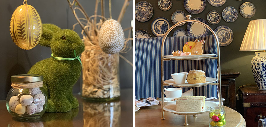 A special Children's Easter themed afternoon tea at the Lygon Arms