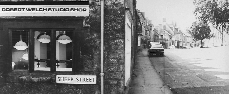 Robert Welch Studio Shop in Chipping Campden (photo c1968)