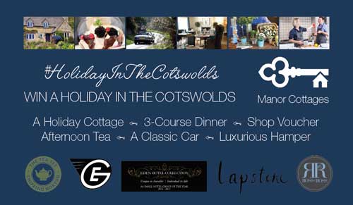 Your chance to win a holiday in the Cotswolds