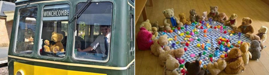 Teddy Bear Tuesdays this summer with Gloucestershire Warwickshire Steam Railway