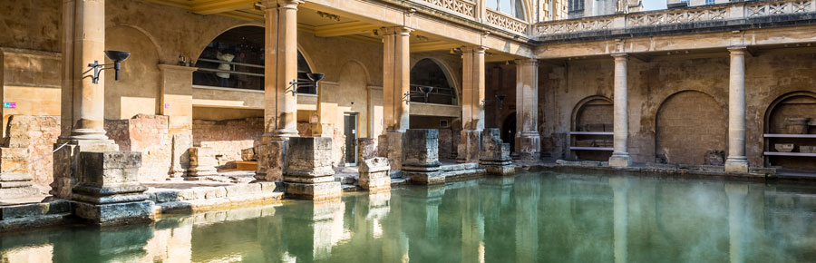 The Great Bath at the Roman Baths