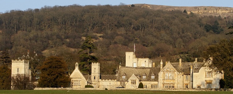 Ellenborough Park with Cleeve Hill behind