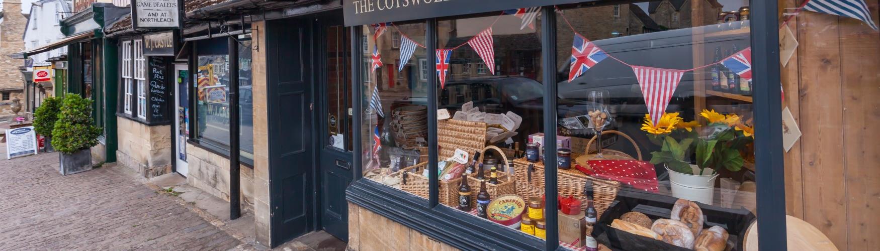The Cotswold Cheese Company shop in Burford