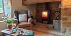 Inside a Cotswold thatched cottage