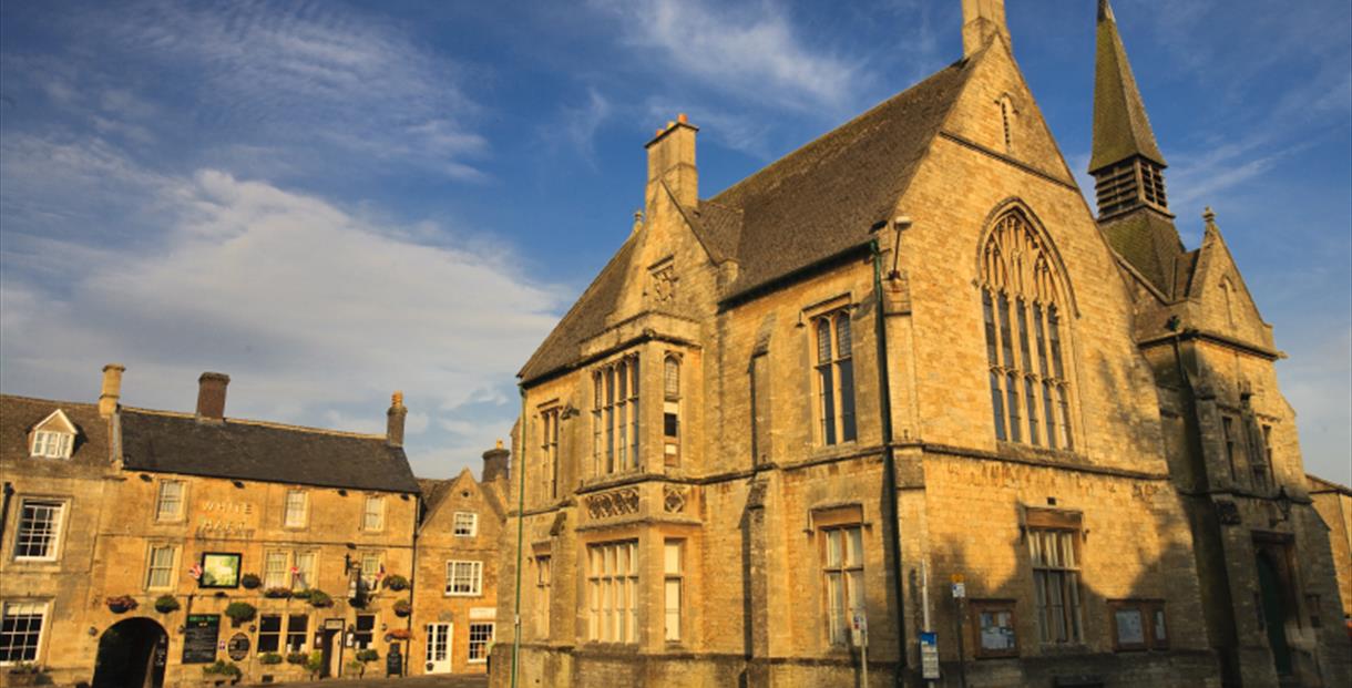 St Edward's Hall - location of Stow-on-the-Wold Visitor Information Centre