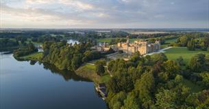 Blenheim Palace aerial photo